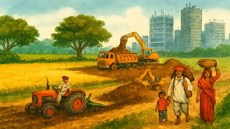 भूमि अधिग्रहण और विस्थापन