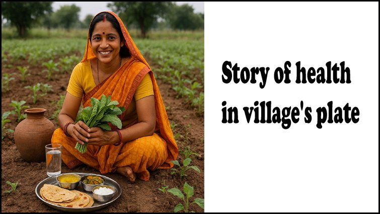 पोषण और जीवनशैली: गांव की थाली में सेहत की कहानी