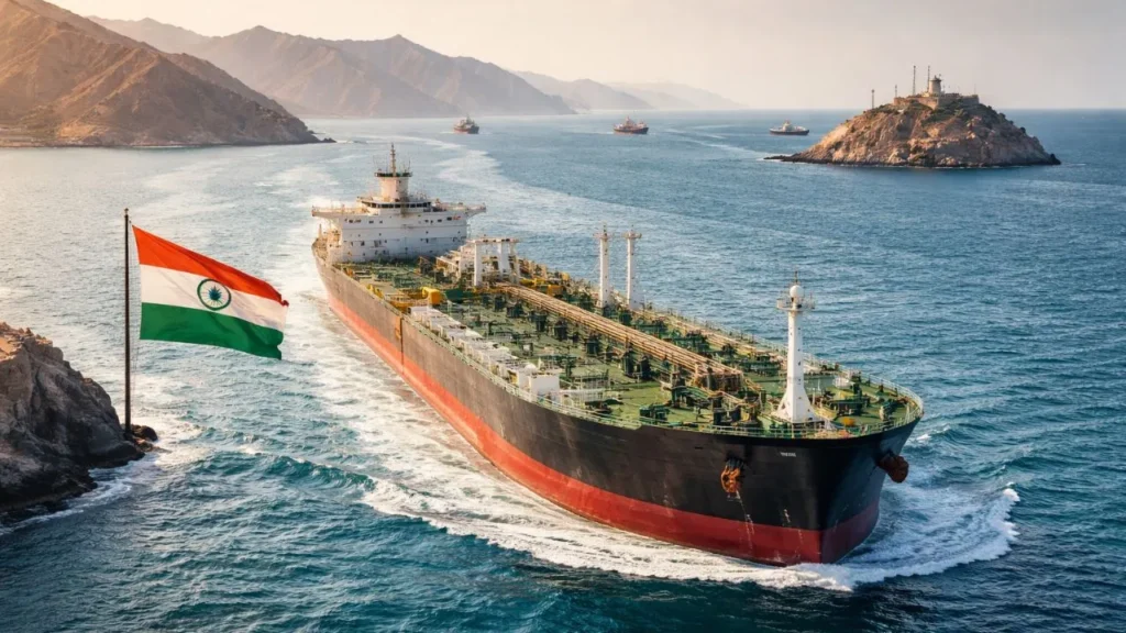Green Sanvi Ship : होर्मुज जलडमरूमध्य से निकला भारतीय जहाज ‘Green Sanvi’, 44000 टन LPG लेकर आ रहा है मुंबई!