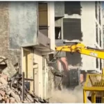Delhi Bulldozer Action :