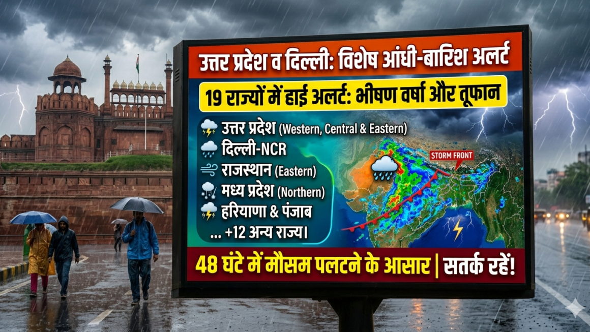 Weather Update: उत्तर प्रदेश और दिल्ली समेत कई राज्यों में भीषण लू का रेड अलर्ट जारी