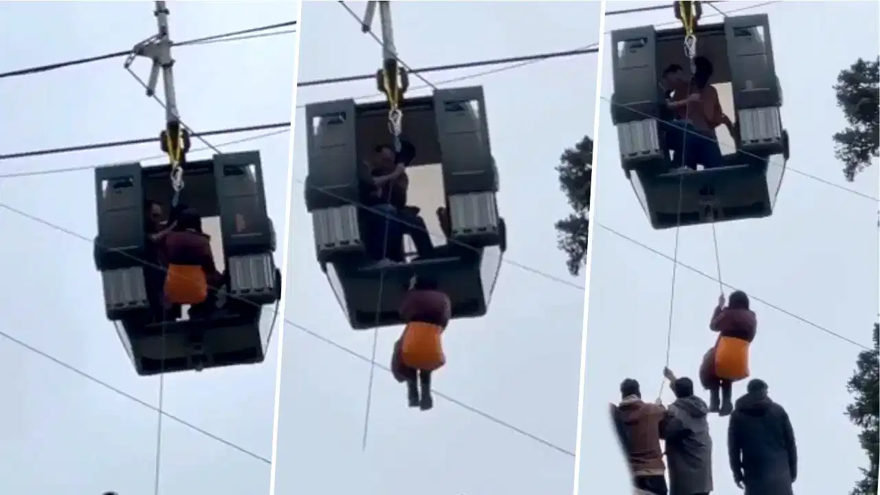 Gulmarg Cable Car Trapped