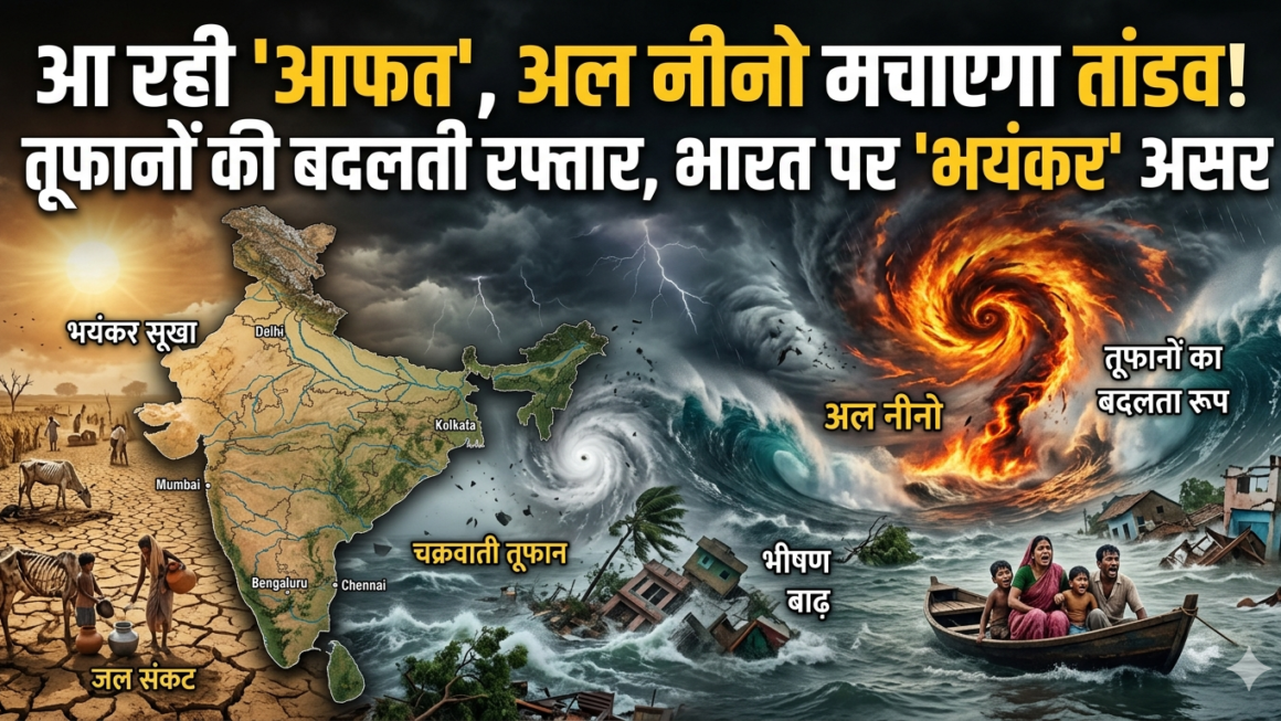 Super El Nino Alert: प्रशांत महासागर में जाग रहा है ‘सुपर अल नीनो’, भारत में कमजोर मानसून और तूफानों को लेकर बड़ी चेतावनी
