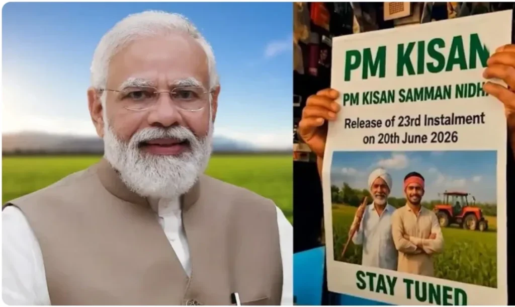 PM Kisan 23rd Installment : पीएम किसान की बड़ी खुशखबरी! 20 जून को आएगी 23वीं किस्त, मिलेंगे 2000 रुपये