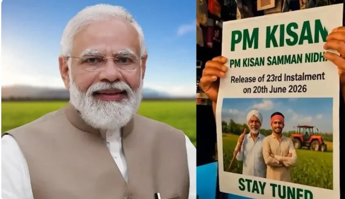 PM Kisan 23rd Installment : पीएम किसान की बड़ी खुशखबरी! 20 जून को आएगी 23वीं किस्त, मिलेंगे 2000 रुपये