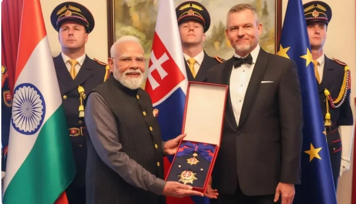 PM Modi Slovakia Award