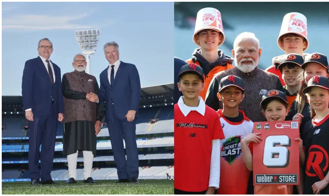 PM Modi at MCG