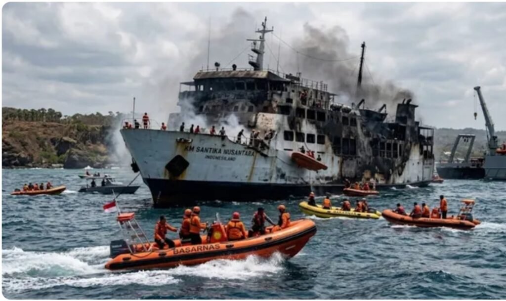 Indonesia Ferry Fire: मदुरा द्वीप के पास भीषण हादसा, 5 मौतें, 41 लोग अब भी लापता