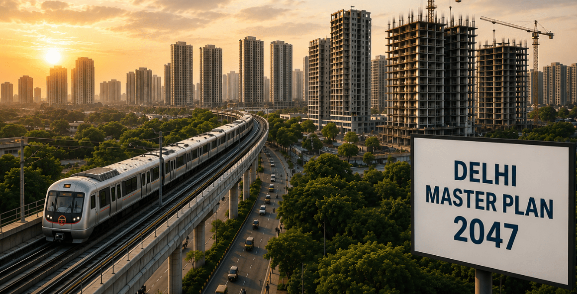 Delhi 2047 Plan: दिल्ली का बदलेगा पूरा नक्शा, 2047 तक बनेंगे छह नए उपनगर, जानिए क्या बदलेगा