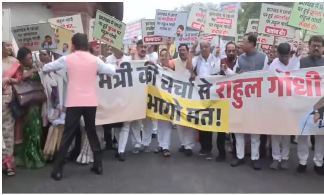 NDA Parliament March