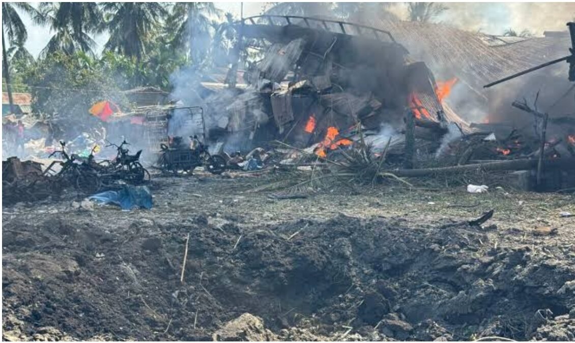 Myanmar Airstrike