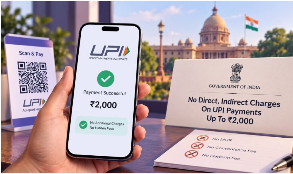 UPI Charges : UPI पेमेंट पर अब लगेगा शुल्क? 2000 रुपये से ज्यादा भुगतान को लेकर बड़ा अपडेट आया