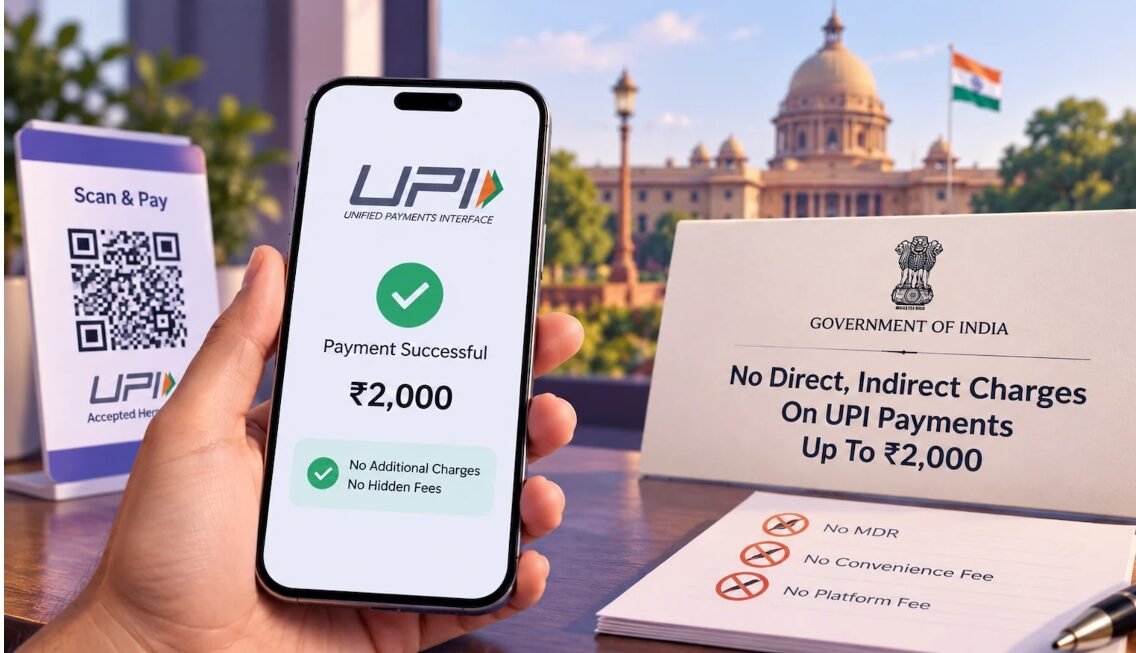 UPI Charges : UPI पेमेंट पर अब लगेगा शुल्क? 2000 रुपये से ज्यादा भुगतान को लेकर बड़ा अपडेट आया